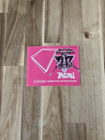 Captain Commando Trojan -NES * Manual Only