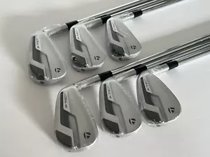 TAYLORMADE P790 Ti IRONS 5-PW REGULAR FLEX STEEL SHAFTS - Picture 1 of 7