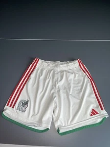 Mexico Adidas Soccer Shorts Large - Picture 1 of 8