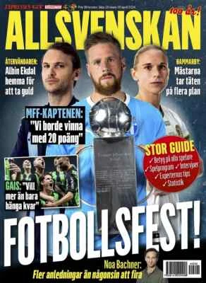 Expressen Fotboll Allsvenskan 2024 - Sweden Football Season Preview Magazine - Image 1 of 2