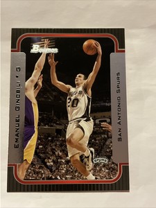 2003-04 Bowman - #87 Manu Ginobili