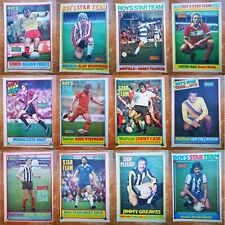 Roy Of The Rovers Star Players Single Football Pictures – Various Teams