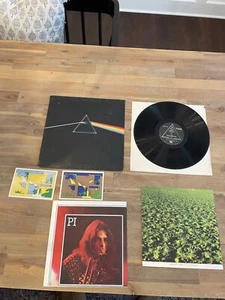 Vintage Pink Floyd LP Dark Side of the Moon HARVEST US Posters Stickers NICE!! - Picture 1 of 21