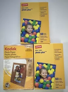Kodak Fotopapier 100 4" x 6" Blatt sofort trocknend - neu und heftet Foto Plus X2 - Bild 1 von 3