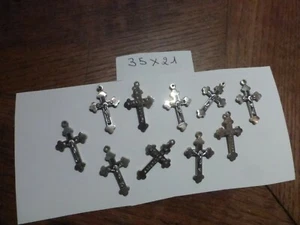 lot de 10 CROIX trèfle à Christ rapporté FAB FRANCE 1940 - Imagen 1 de 3