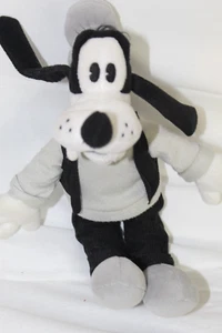 Disney Goofy Plush Black White Gray 11" - Picture 1 of 3