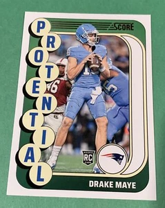 2024 Score Drake Maye Protential Rookie #2 - Imagen 1 de 2