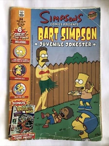 Simpson's Comics #4 NM Bart Simpson Juvenile Jokester (Bongo Publication) - Picture 1 of 11