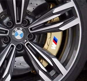 4x BMW M tec bremssattel caliper aufkleber decal logo E60 E70 E90 F10 F20 F30 - Bild 1 von 1