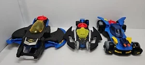 Imaginext DC Super Friends Batman Vehicles X3 - Picture 1 of 4