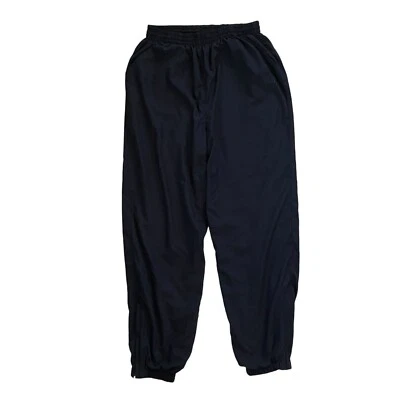Pantalones deportivos Wilson vintage para hombre L azules forrados bolsillos cremallera tobillos cintura elástica Foto 1 de 4