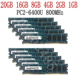 16GB 8GB 4GB 2GB PC2-6400 DDR2 800MHz 240Pin DIMM Memoria RAM Desktop Ramaxel IT - Picture 1 of 14