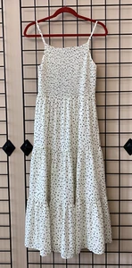 WAREHOUSE Brand New Ivory Black Floral Stevie Ditsy Floral Dress Size 6 - 14 - Picture 1 of 2