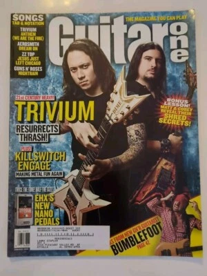Guitar One Magazine Back Issue January 2007 Trivium Killswitch Engage Bumblefoot - Image 1 of 2