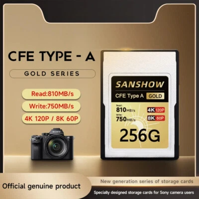 Memory Card, Up To 810MB/s Read Speed 750MB/s Write Speed for 4K 120P - Image 1 of 4