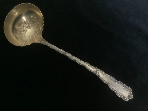 Wendell JUNIOR ROCOCO soup / punch ladle - mono F Cover