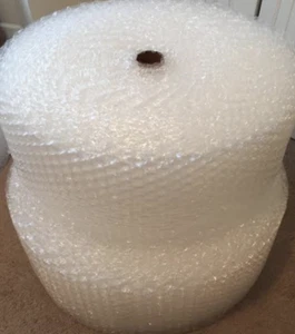 1/2" x 12" Wide Large Bubble Cushioning Wrap Roll Perforated 250 ft Long Total - Picture 1 of 2