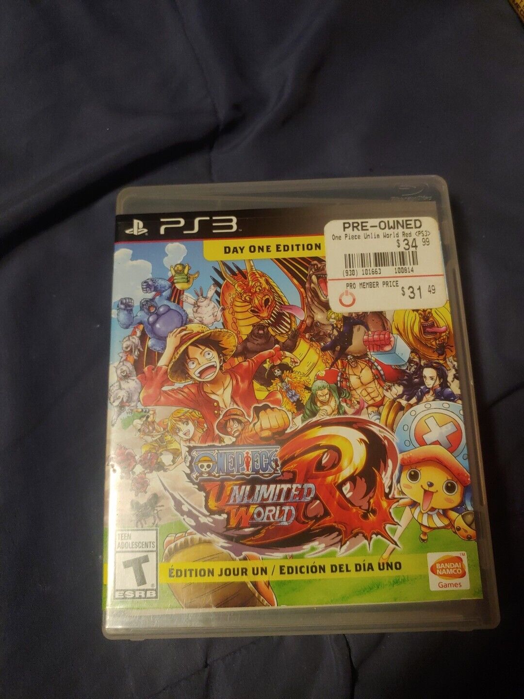 One Piece: Unlimited World Red -- Day One Edition (Sony PlayStation 3, 2014)