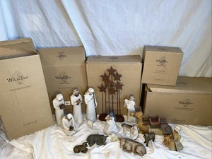 Willow Tree Nativity Set 16 Pieces Susan Lordi Demdaco - Picture 1 of 17