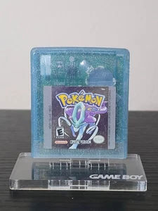 Pokemon: Crystal Version (Game Boy Color, 2001) - Authentic, new battery, works! - Picture 1 of 10