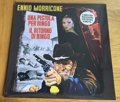 Ennio Morricone: Una pistola per Ringo Chrystal Clear Vinyl Mint Sealed. - Image 1 of 4