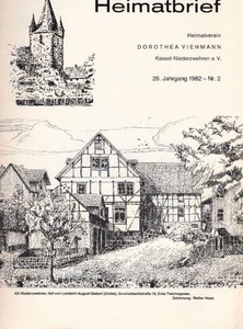 Heimatbrief  Nr. 1, 1982 / Herausgeber: Heimatverein "Dorothea Viehmann", Kassel - Bild 1 von 1