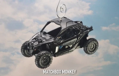 Adorno de árbol de Navidad Can-Am Maverick X3 X RS Turbo RR ATV 4x4 negro Foto 1 de 4