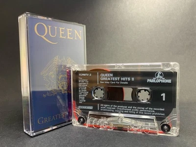QUEEN GREATEST HITS II Cassette TC-PMTV2 **NEAR MINT CONDITION** TESTED 1991 - Image 1 of 4