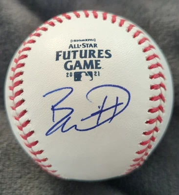 Bobby Witt Jr. Подписанная официальная игра Rawlings 2021 Futures бейсбол Royals PSA - Изображение 1 из 2