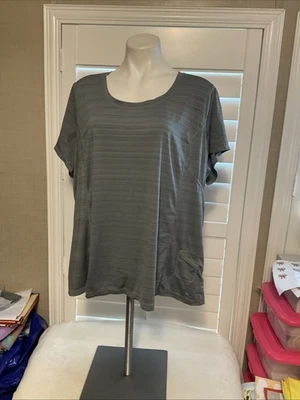 CAMISETA XERSION GRIS MANGA CORTA TALLA 3X ESTIRA EXCELENTE ESTADO Foto 1 de 4