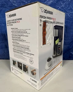 Zojirushi EC-YTC100XB 10 Cup Coffee Maker Stainless Steel Black - Picture 1 of 4