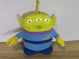 Grande Toy Story 11 Pollici Alieno Peluche Morbido Coccoloso Giocattolo Teddy Notte Illumina Occhi - Foto 1 di 11
