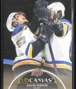 2021-22 Upper Deck Series 1 - Ud Canvas David Perron #C69 - Picture 1 of 2