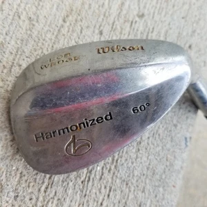Wilson Harmonized 60° Degree Lob Wedge Steel Shaft Right Handed 35.5" - Picture 1 of 7