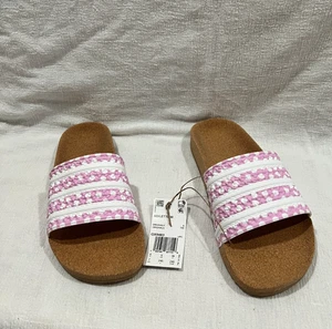 Adidas Damen Adilette W Sandalen Pantoletten ~ Größe 7 GX9483 helllila - Bild 1 von 4