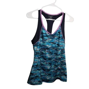 Camiseta sin mangas Tek Gear para mujer grande con cuello en V sin mangas espalda deportiva - Imagen 1 de 7