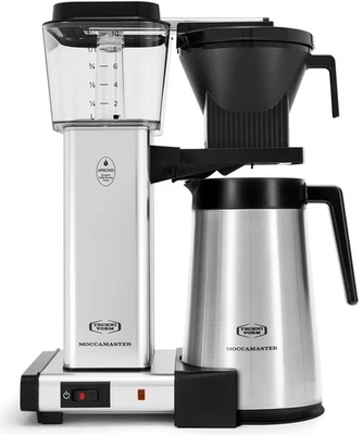 Cafetera Technivorm Moccamaster 79312 KBGT, 40 oz, plata pulida Foto 1 de 2