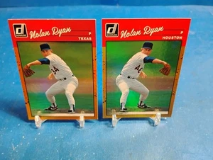 2023 Donruss Retro Orange Holo ~ Nolan Ryan #276 ~ Texas Rangers - Picture 1 of 4