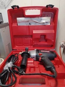 Taladro con cable Craftsman 1/2" modelo 6.0A 315.101110 con llave de mango lateral de estuche PROBADO - Imagen 1 de 12
