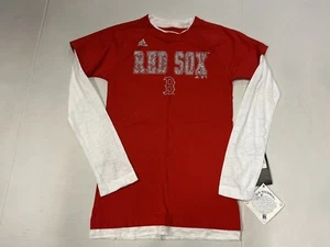 Adidas Mädchen Langarm Red Sox Top L (14) - Bild 1 von 6