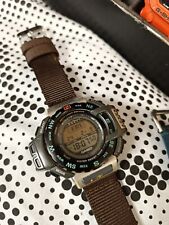 CASIO Pro Trek PRT-40 Triple Sensor Vintage Digital Watch 🧭