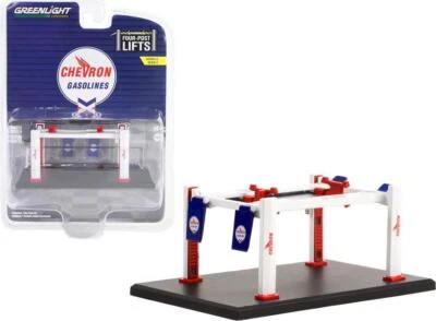 Adjustable Four-Post Lift Chevron White and Red Four-Post Lifts Series 5 1/64 by - Image 1 of 4