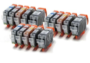 15 tintas compatibles para MG5250 MG5350 MG6150 MG6250 MG8150 MG5250 ix6550 MX895 - Imagen 1 de 1