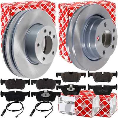 Febi Disques + Revêtements Avant + Arrière Convient pour BMW 1er F20 F21+2er F23 - Photo 1/4