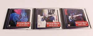 Time Life Guitar Rock 3 CD LOT 1974-1975, 1978-1979, 1980-1981 w/Posters Tested - Picture 1 of 15