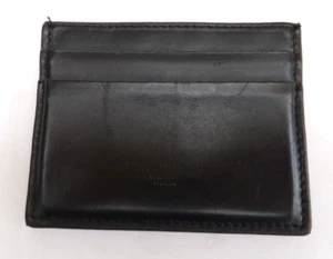 Dolce & Gabbana Credit Card Holder Case Black Leather Excellent Condition - Picture 1 of 6