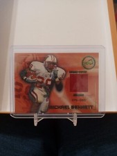 2001 Press Pass SE gane used jersey Michael Bennett /250