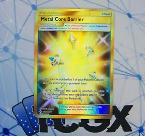 Pokemon - Barrera de núcleo de metal (secreto) - 232/214 - Vínculos ininterrumpidos - Holo casi nuevo - Imagen 1 de 1