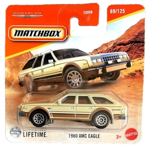 Matchbox 1980 AMC Eagle 69/125 2025 1:64 modellino auto bambini giocattolo US Chrysler - Foto 1 di 15