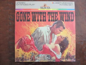 Gone With The Wind 1939 MGM UA Home Video Extended Play Laserdisc Videodisc - Picture 1 of 3